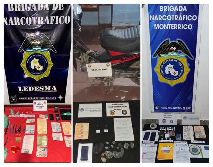 Más de 1.500 dosis de estupefacientes fueron secuestradas y 12&hellip;