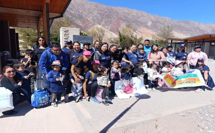Niños de CDI vivieron una experiencia educativa en el Tren Solar de la Quebrada