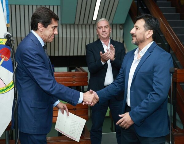Sadir tomó juramento al nuevo presidente del Instituto de Seguros de Jujuy