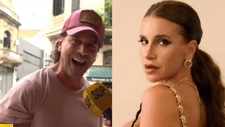 Santiago Almeyda sobre el trío con Florencia Peña: «Siempre cerré la boca»