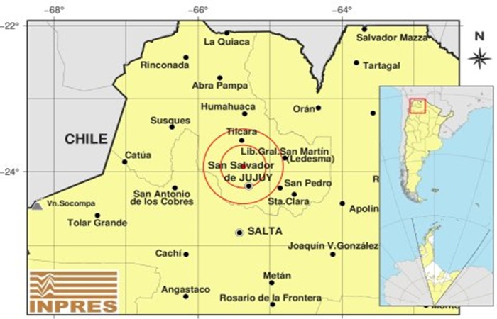 Sismo a pocos kilómetros de Volcán y León