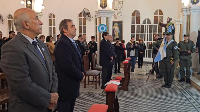 Bernis participó de los actos centrales en conmemoración a la Revolución de Mayo y de la fundación de San Pedro