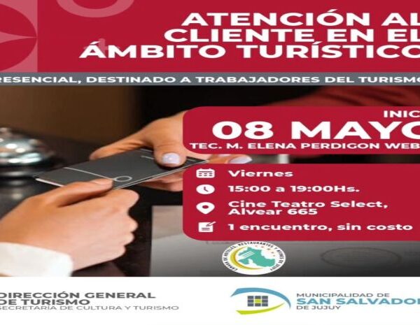 San Salvador de Jujuy impulsa una capacitación gratuita para mejorar la atención turística