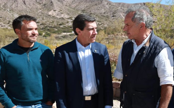 Carlos Sadir y Daniel Scioli impulsan el desarrollo turístico de Jujuy en la Quebrada