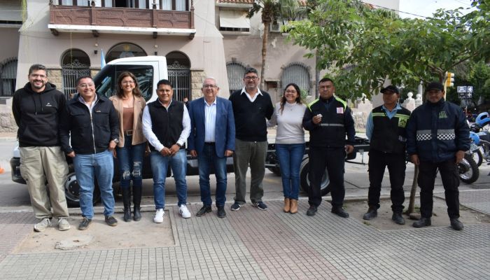  Julio Bravo destacó la incorporación de otra unidad 0km al parque automotor municipal