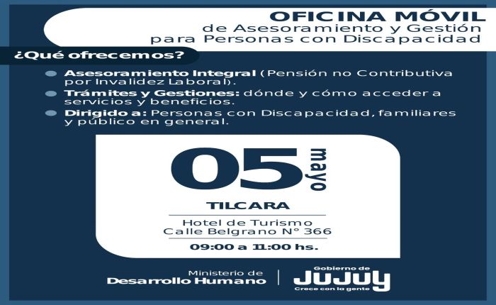 La Oficina Móvil para personas con discapacidad acercara sus servicios&hellip;