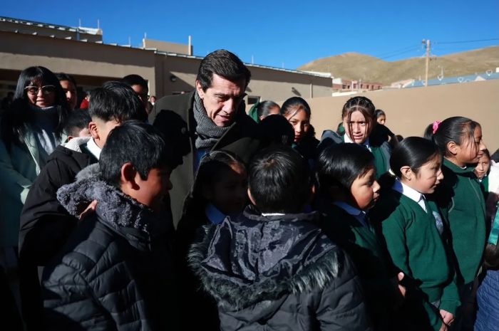 El gobernador Sadir inauguró la Escuela Primaria N° 211 «Gendarmería Nacional» en Olaroz Chico