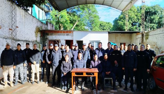 Presentaron a los nuevos jefes de policiales de la Unidad Regional 2 de San Pedro