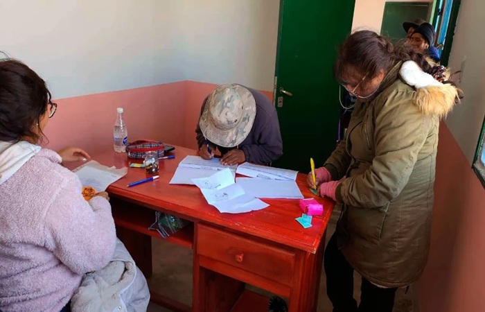 El programa «Comer en Casa» recorrió localidades de Quebrada y Puna