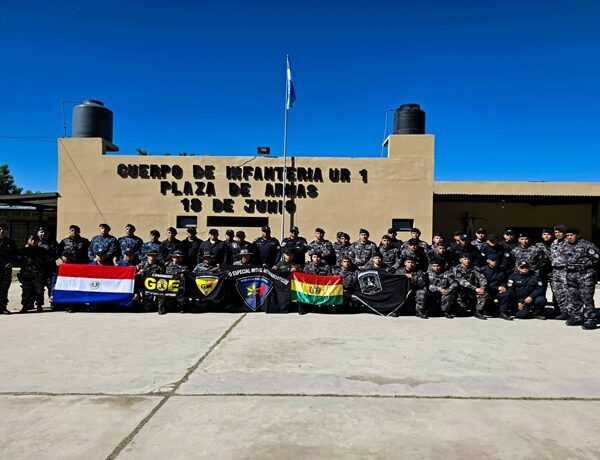 Jujuy es sede de capacitación internacional: Inició el Curso Básico de Infantería Policial