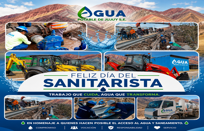 Agua Potable de Jujuy celebra hoy el Día del Trabajador&hellip;