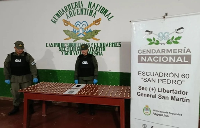 Detectados en San Pedro: Llevaban en su cuerpo 216 capsulas con cocaína
