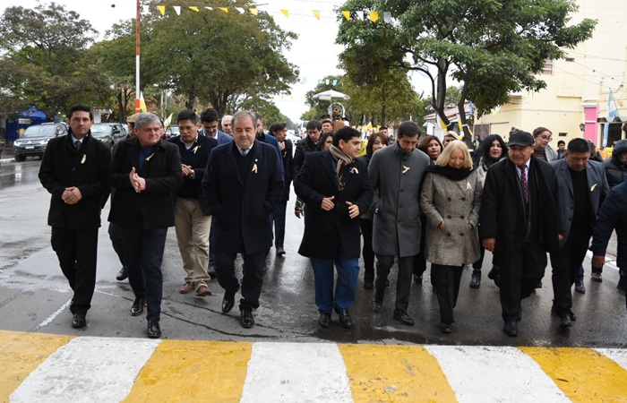 Bernis y legisladores en la celebración de las fiestas patronales en honor a San Isidro Labrador en Monterrico