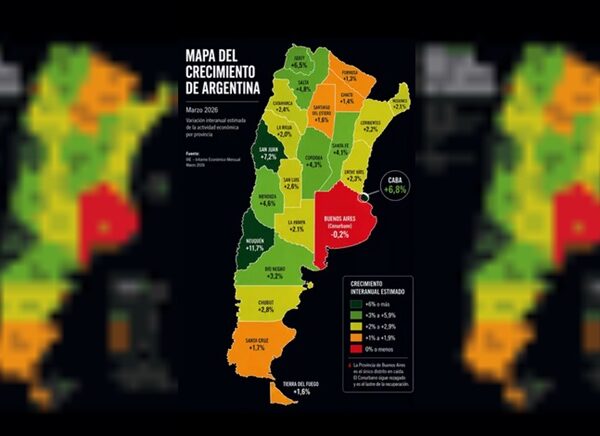 «Papelón libertario»: Milei viralizó un mapa falso al que le faltan Tucumán y las Malvinas