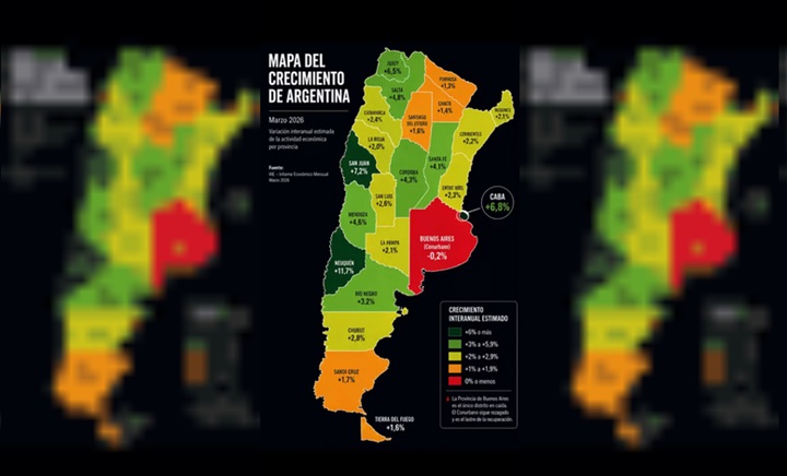 «Papelón libertario»: Milei viralizó un mapa falso al que le…