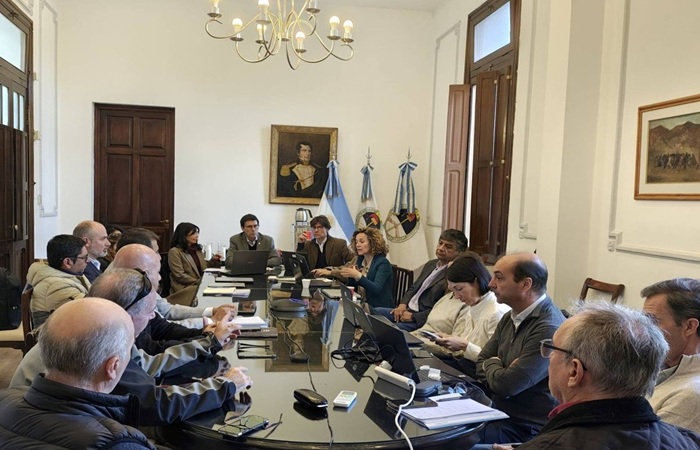 Reunión estratégica con representantes del Banco Mundial y organismo de la provincia