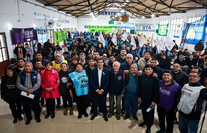 Sadir reafirmó la importancia del diálogo para fortalecer el empleo y la producción