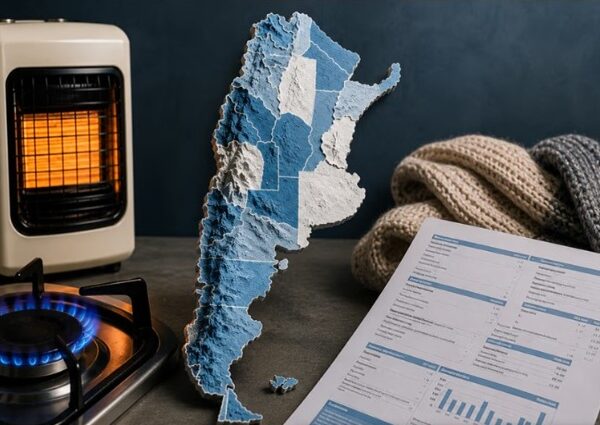 Ley de Zonas Frías: Las 15 provincias argentinas que podrían perder el subsidio al gas