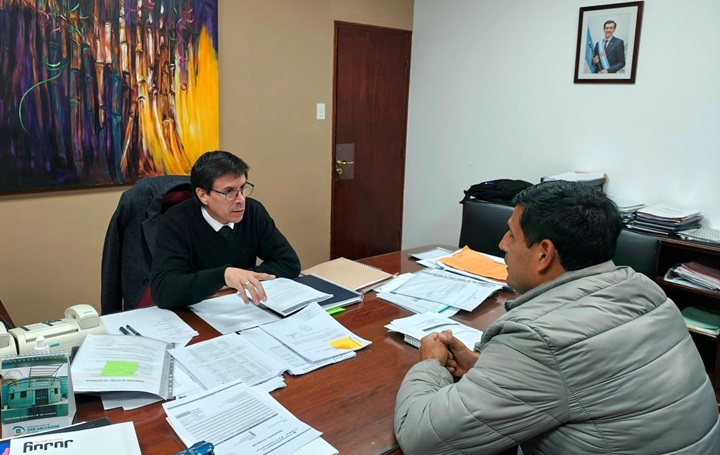 Trabajo articulado entre Hacienda y el municipio de Pampa Blanca