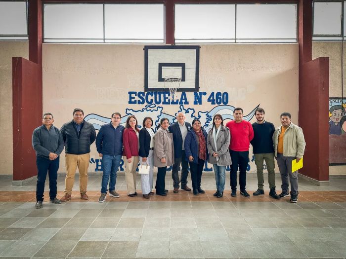 El Ministerio de Educación y el municipio de Perico avanzan en obras para fortalecer la infraestructura escolar