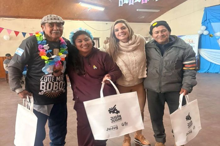 Adultos mayores participaron de actividades recreativas y de concientización impulsadas por INPROJUY