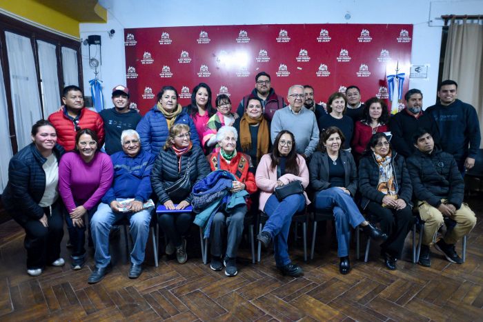 El intendente de San Pedro se reunió con dirigentes vecinales de la zona sur