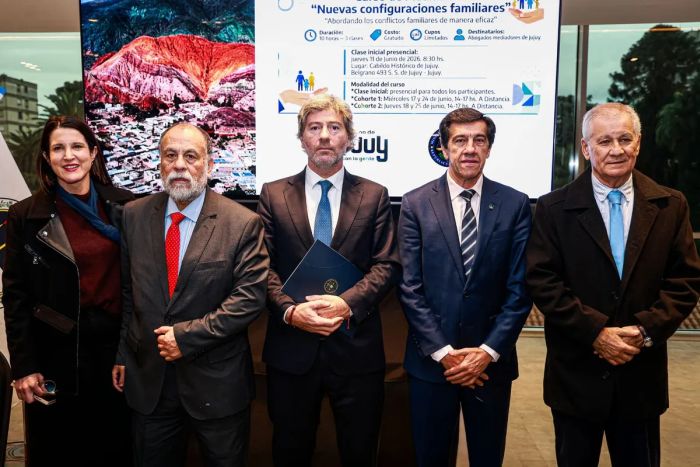 Sadir y Mahiques presentaron el Plan Provincial para implementar la Ley de Mediación en Jujuy