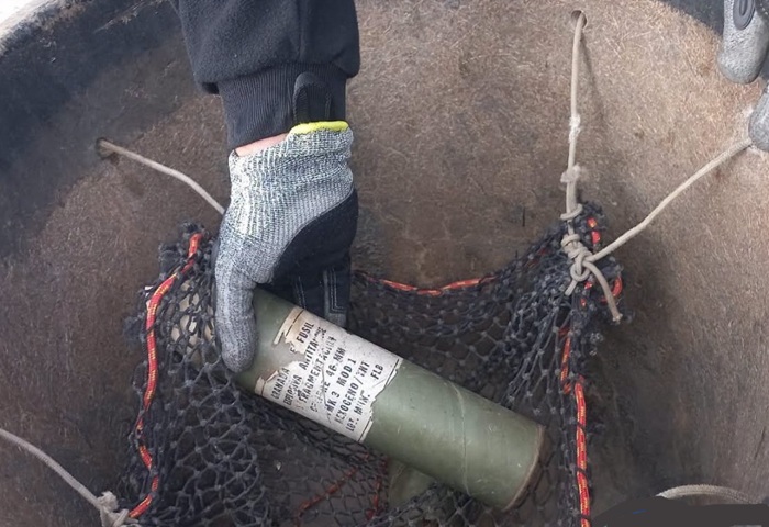 Encontraron un contenedor de granada de fusil en pasarela que&hellip;