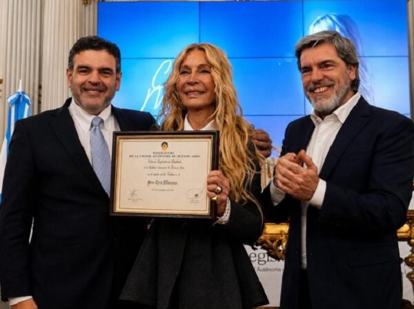 Cris Morena, reconocida como Personalidad Destacada de la Cultura en Buenos Aires