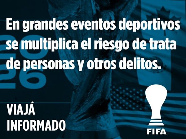 Santa Fe: Alertan sobre trata de personas y difunden recomendaciones para quienes viajen al Mundial 2026