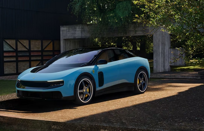 Realizaron la presentación del primer superdeportivo de baterías, bautizado como Ferrari Luce