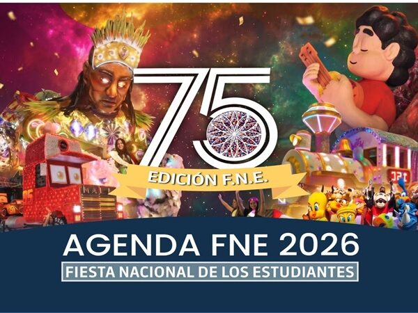75° edición de la FNE: Presentaron agenda oficial de la Fiesta Nacional de los Estudiantes 2026