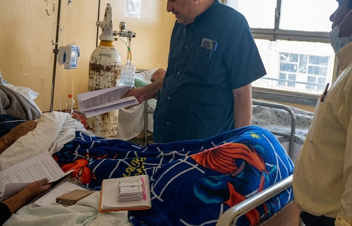 Con amor y fe, la fundación en formación «Fe y Esperanza» acompañó a los pacientes del Hospital Pablo Soria