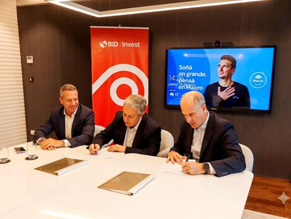Banco Macro recibe una línea financiera del BID Invest por us$200 millones para impulsar el crédito productivo a pymes