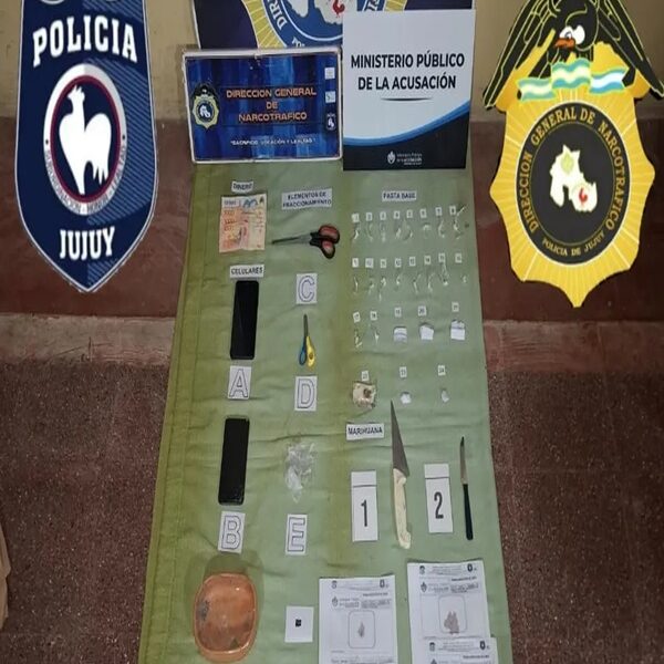 Operativos antinarcóticos: Más de 20 personas demoradas en sólo una semana en Jujuy