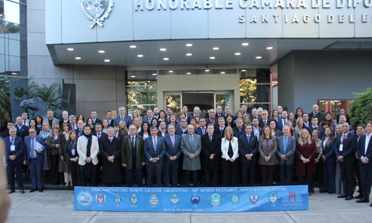 El Parlamento del Norte Grande sesionó en Santiago del Estero y fijó su próximo encuentro en La Rioja