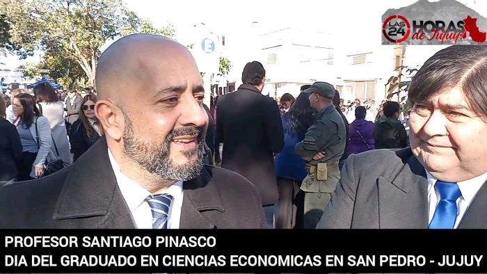 En San Pedro de Jujuy se realizó un acto por el Día del Graduado en Ciencias Económicas