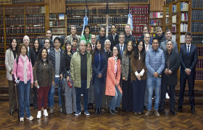 Agasajaron a periodistas en su día: Destacaron su labor como pilar del acercamiento de la justicia a la ciudadanía