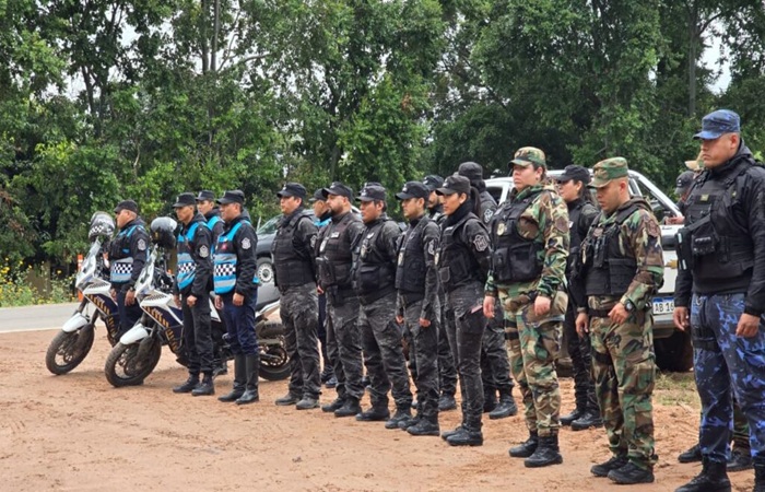 Operativo integral NOA Seguro en el límite entre Jujuy y Salta