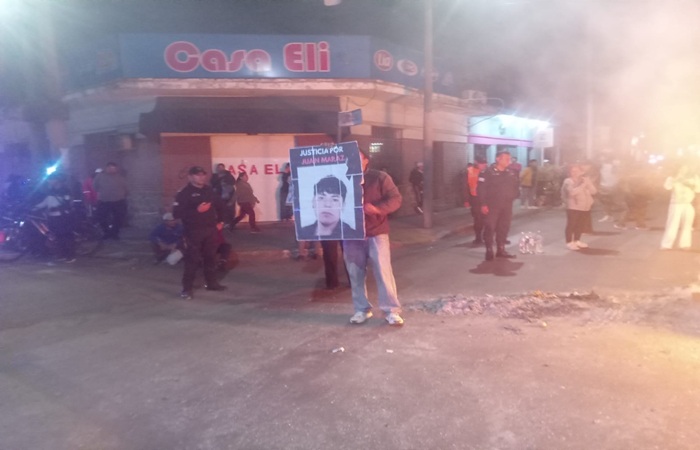 Protesta por la liberación del imputado de la muerte de…