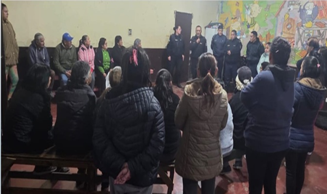 UR2: Reunión con vecinos de barrio San Miguel para fortalecer la seguridad