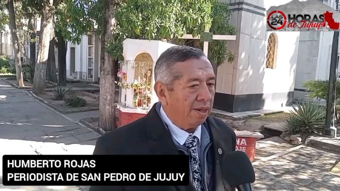 Emotiva despedida al periodista de San Pedro de Jujuy Rolando Clavijo