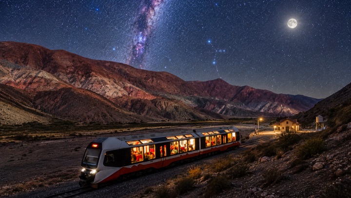 El «Tren Solar de la Quebrada» hará recorridos nocturnos para…