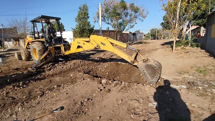 San Pedro: Culminó la obra de la red cloacal en el barrio Juan Pablo II