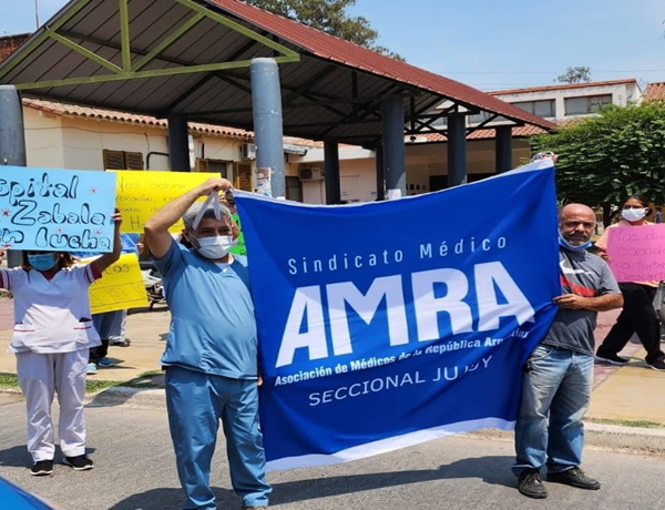 AMRA Jujuy en estado de alerta y movilización: Denuncia grave situación de los médicos de la provincia