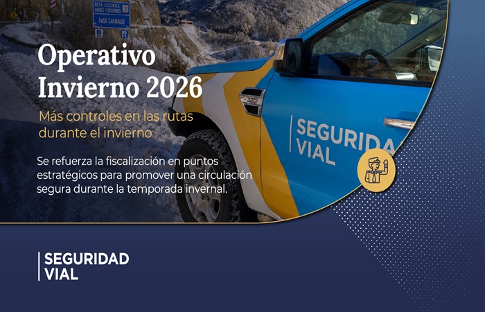 Operativo invierno: Desplegarán controles fijos y dinámicos en las principales rutas del país