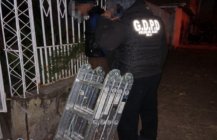 Palpalá: Conocido delincuente detenido