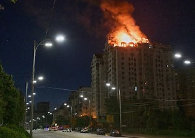 «Rusia volvió a atacar Kiev»