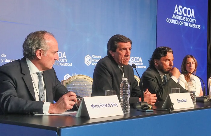 Sadir destacó el rol de la minería y la importancia de la inversión en infraestructura estratégica