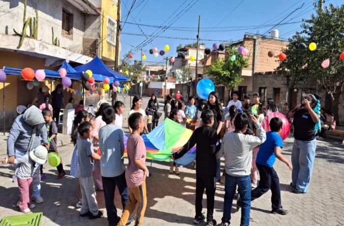 El CPV de barrio Belgrano celebró el Día del Niño con juegos, regalos y una merienda